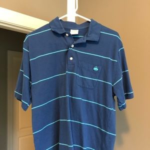 Brooks Brothers Polo Shirt, Medium, Stripes